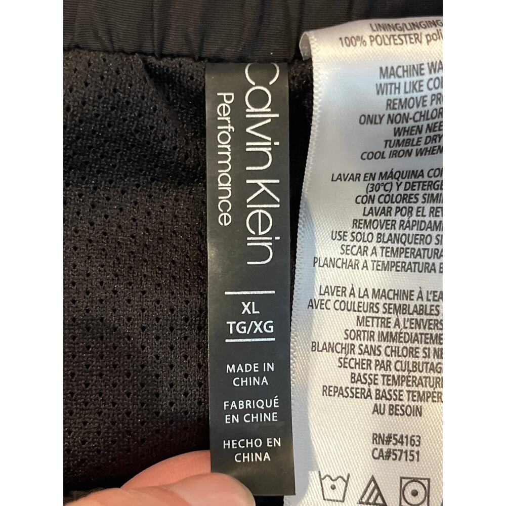 Calvin Klein Performance Black Track Pants - Picture 5 of 8